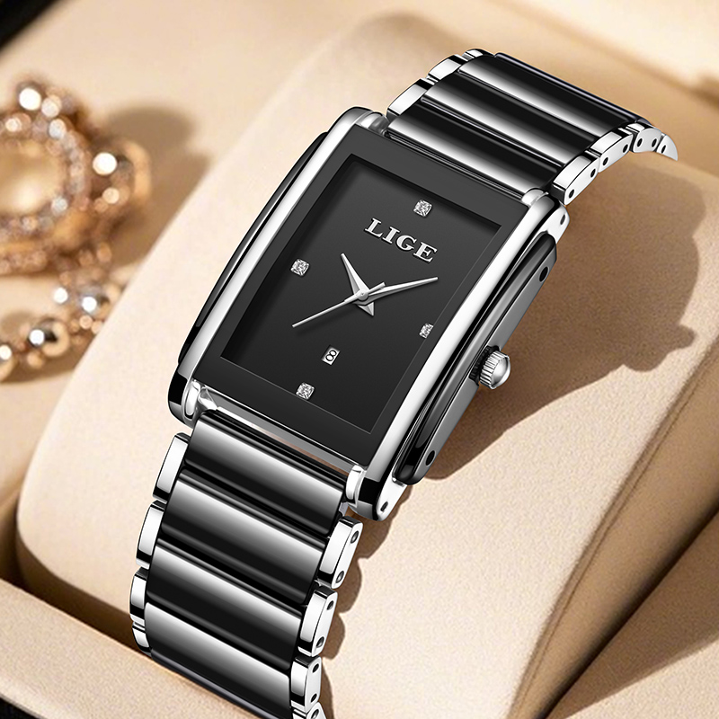 Luxury Watch Case Travel - LIGE New Luxury Women Watches Elegant
