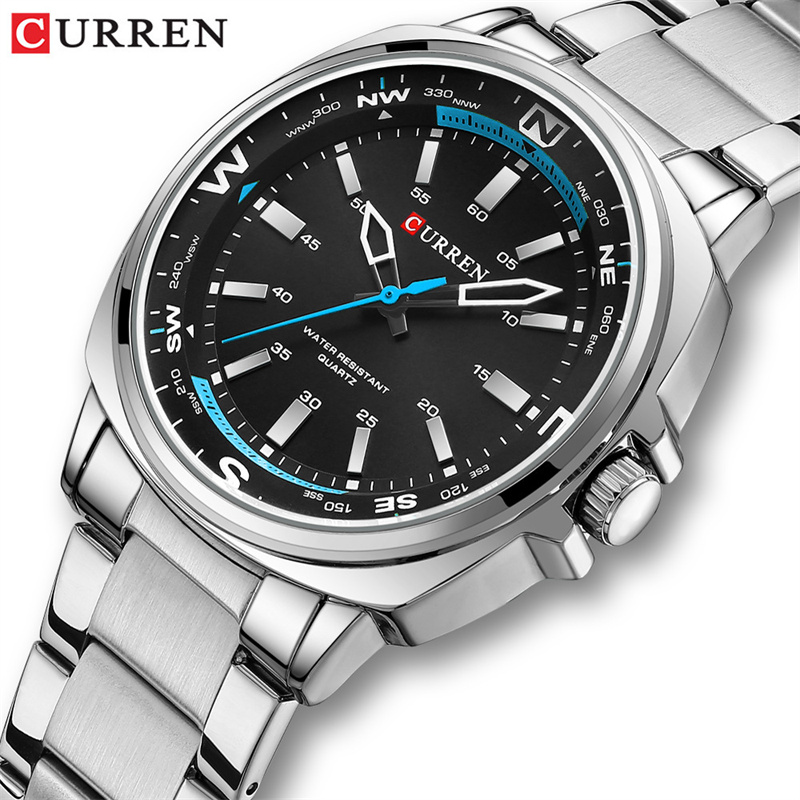 Luxury Watch Apple - CURREN 8455 Men's Fashion Quartz Watch