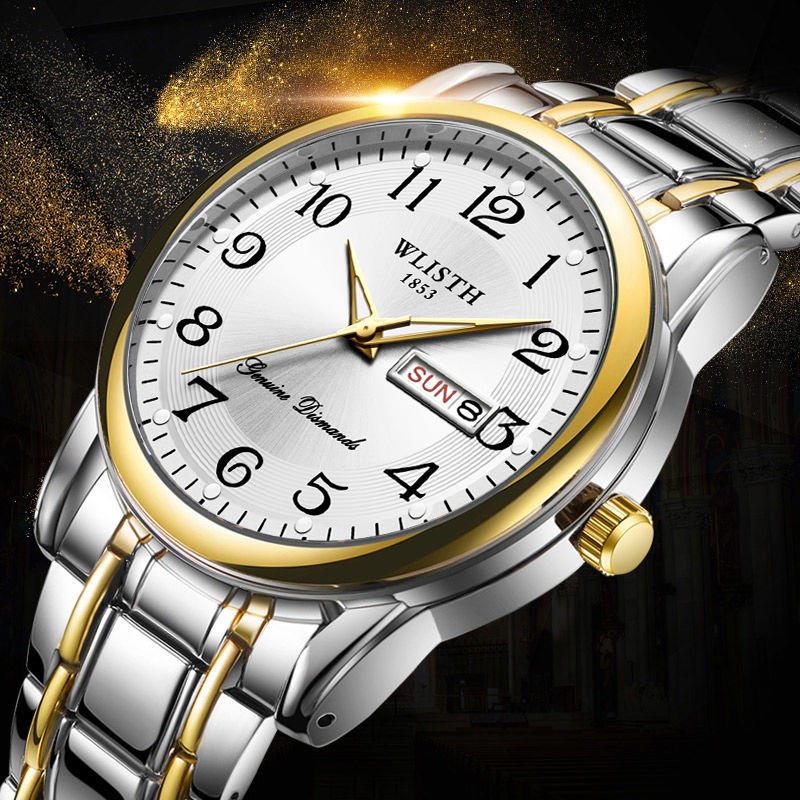 Luxury Watch Wallpaper - Luxury Men Quartz Watch Digital Wristwatch