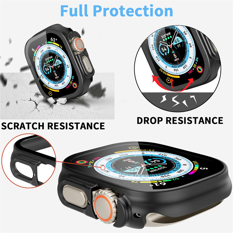 Glass+case For Apple Watch Ult - đánh giá và giá Luxury Watch Apple