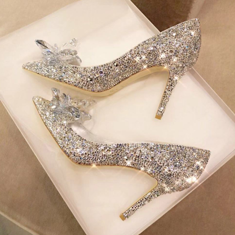 Women's Shoes Luxury Rhineston - đánh giá và giá Luxury Watch Girl
