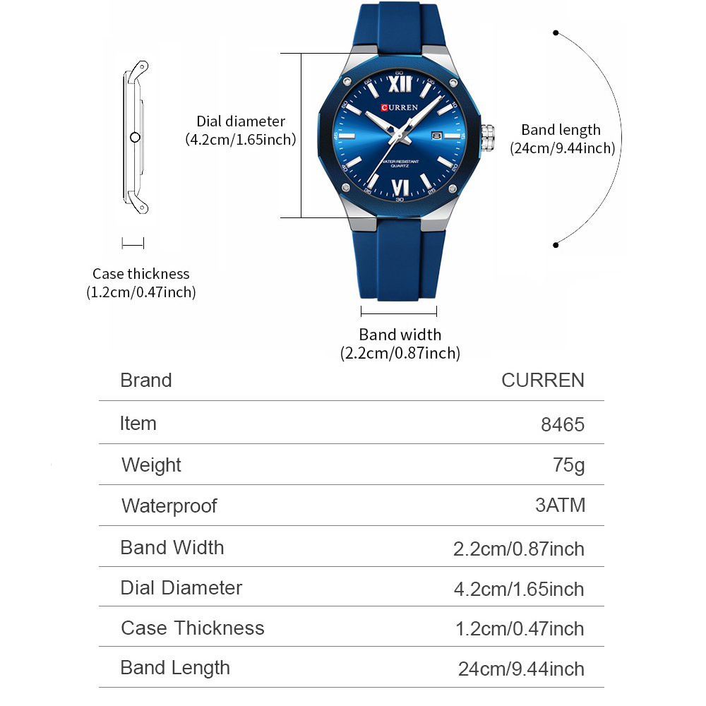 CURREN Simple Luxury Men's Wat - đánh giá và giá Luxury Watch Apple