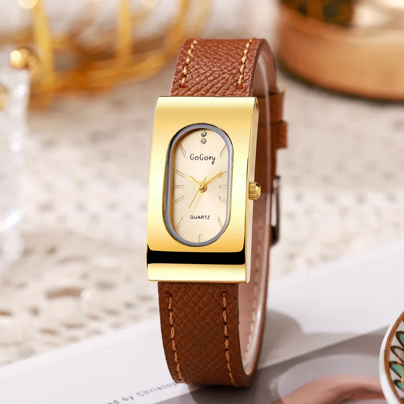 Luxury Ladies Brand Women Watc - đánh giá và giá Luxury Watch Leather Strap