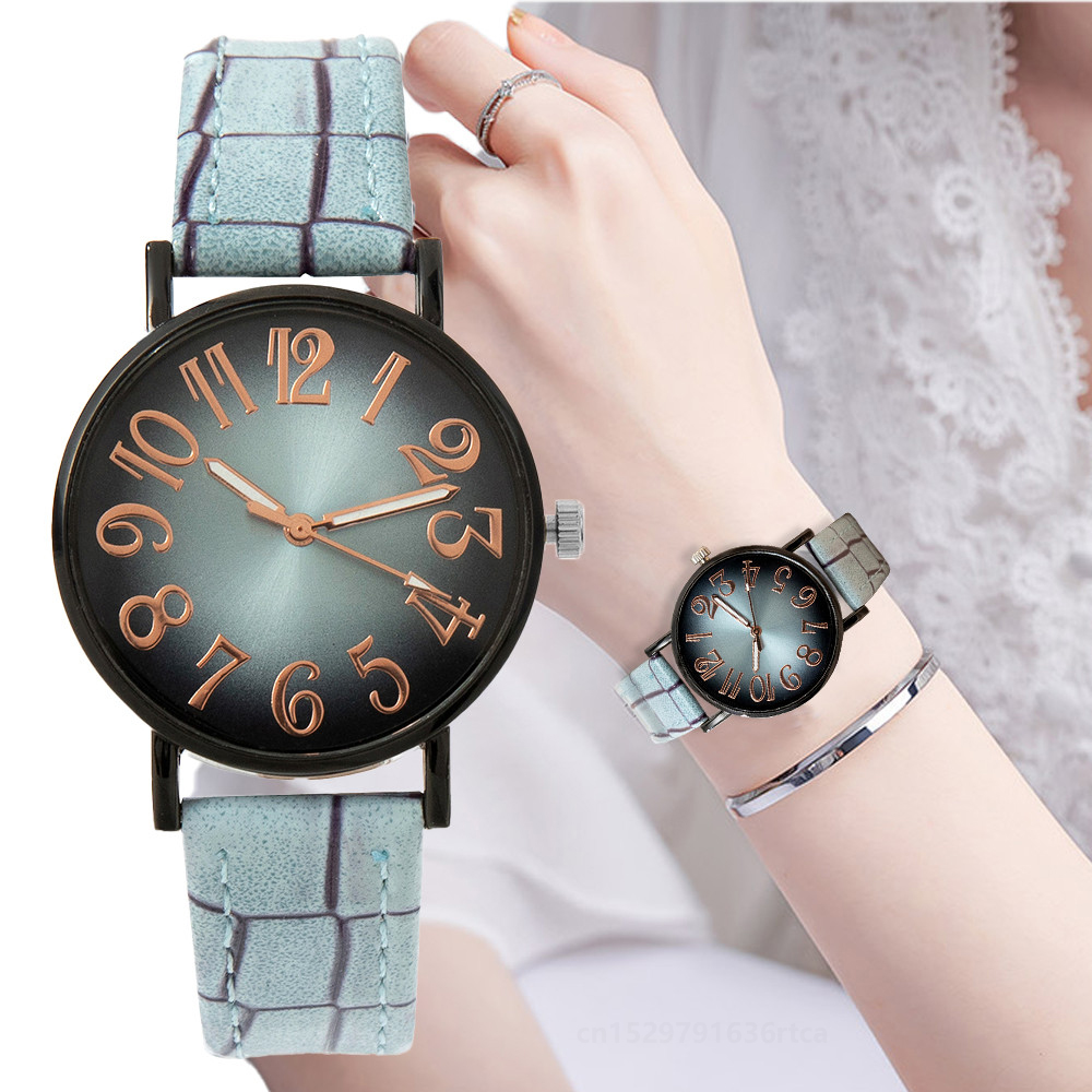Luxury Women's Watch Fashion V - đánh giá và giá Luxury Watch Leather Strap