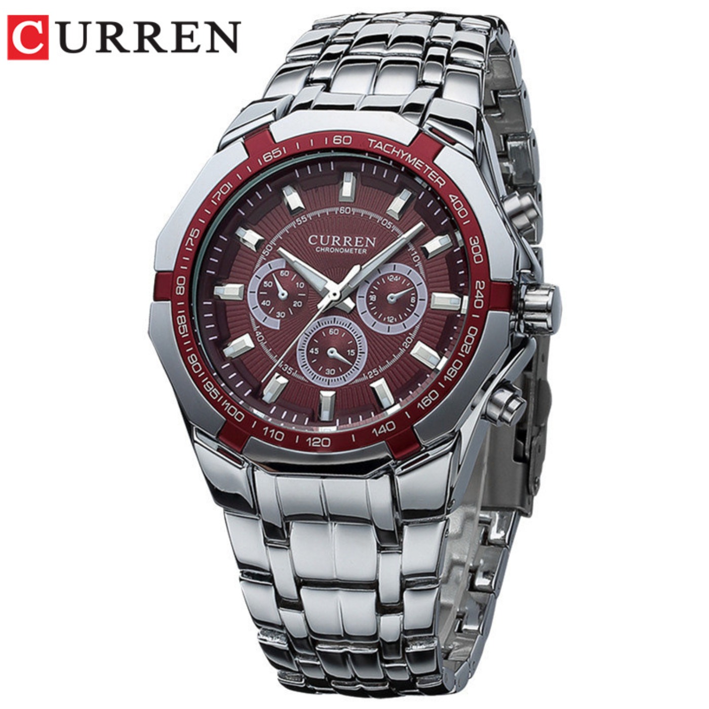 CURREN Men Luxury Brand Milita - đánh giá và giá Luxury Watch Apple