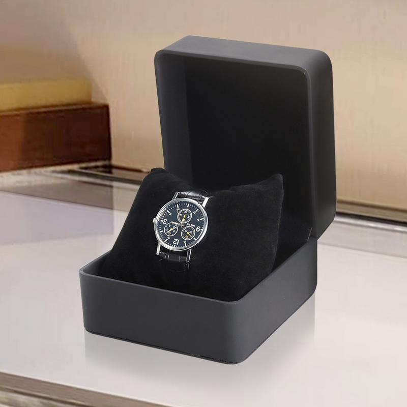 Luxury Leather Watch Storage B - đánh giá và giá Luxury Watch Case Travel