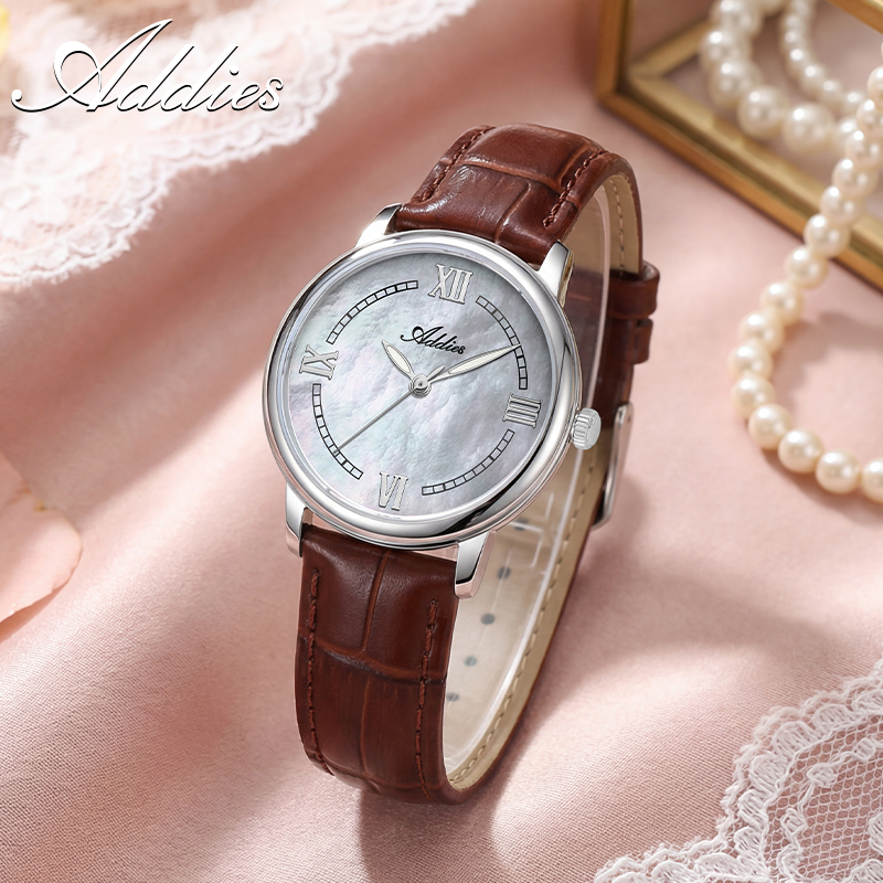 ADDIES Leather Quartz Woman Wa - đánh giá và giá Luxury Watch Case Travel