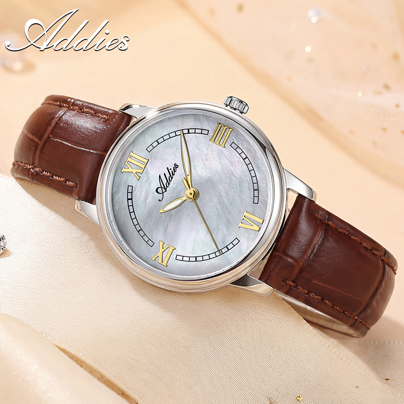 ADDIES Leather Quartz Woman Wa - đánh giá và giá Luxury Watch Case Travel