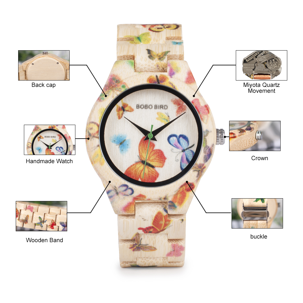 BOBO BIRD Wood Women Watches L - đánh giá và giá Luxury Watch Girl