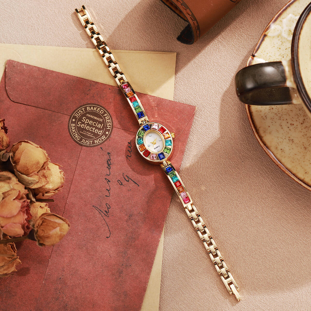 2PCS/Set Luxury Rhinestone Wom - đánh giá và giá Luxury Watch Girl