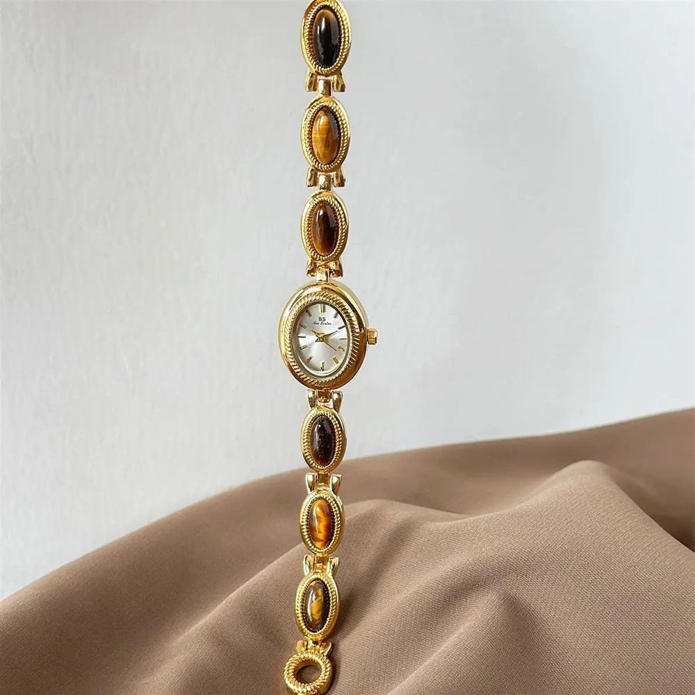 Women's Gold Watch Vintage Bro - đánh giá và giá Luxury Watch Female