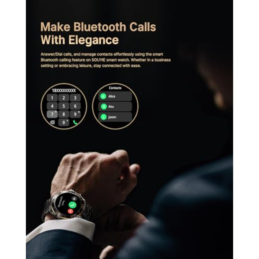 Smart Watch for Men Answer/Mak - đánh giá và giá Luxury Watch Makes
