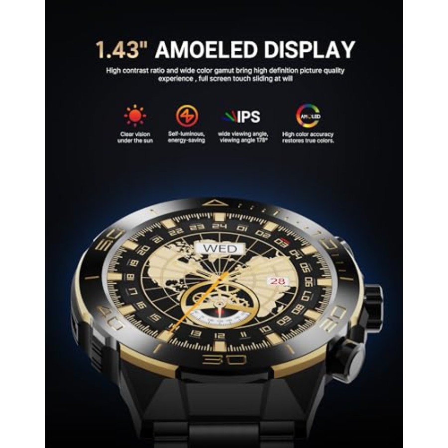 Smart Watch for Men Answer/Mak - đánh giá và giá Luxury Watch Makes