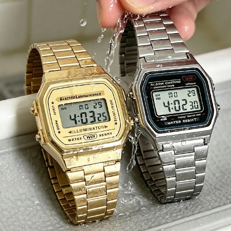 Luxury F91W Steel Band Watches - đánh giá và giá Luxury Watch Wallpaper