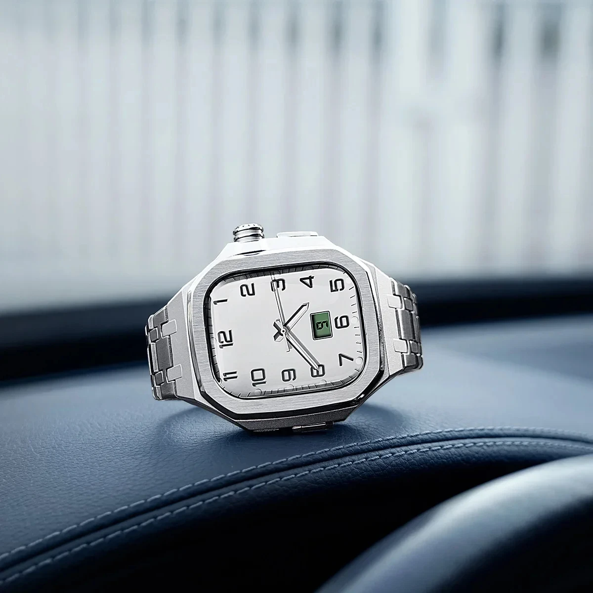 Luxury Stainless Steel Case Mo - đánh giá và giá Luxury Watch Apple