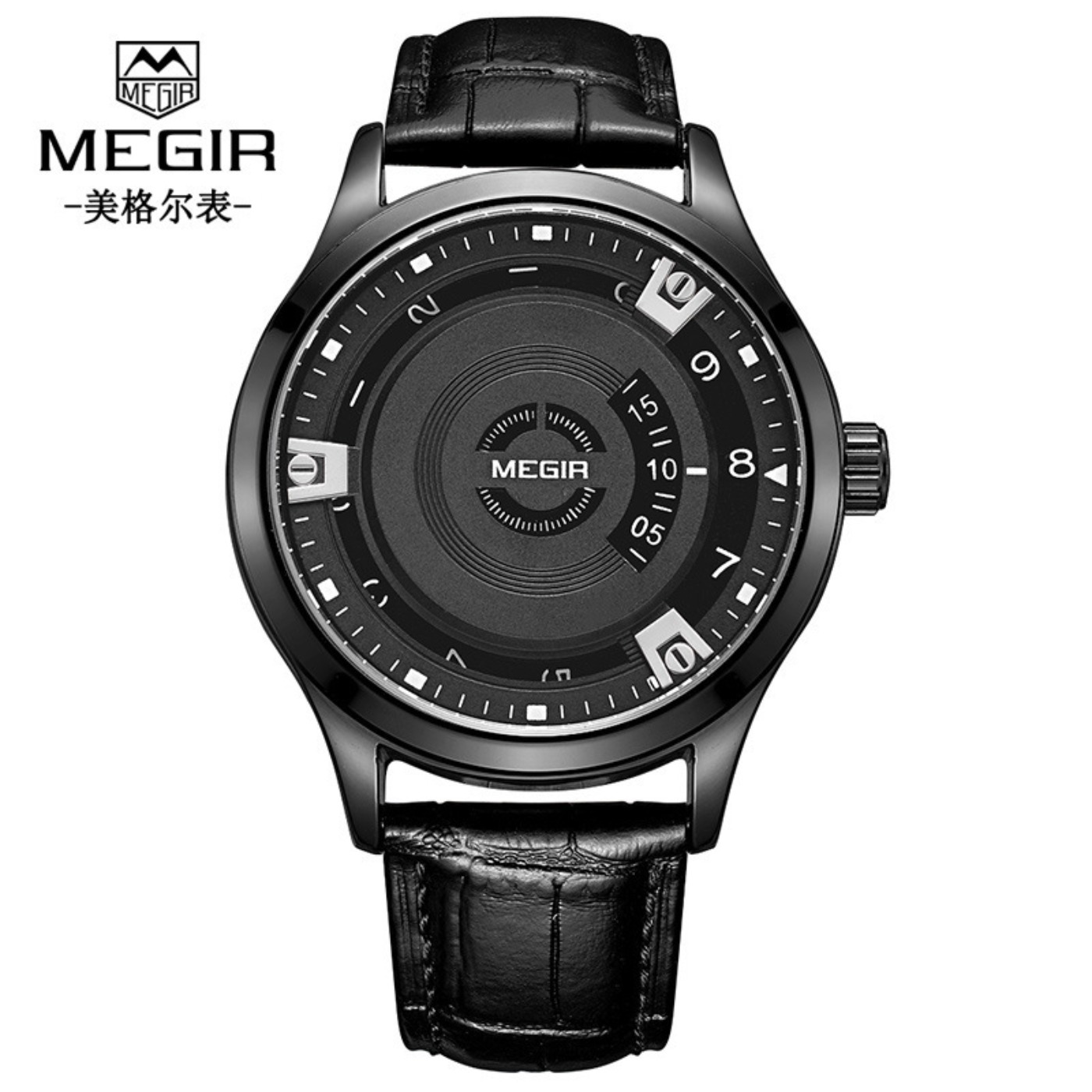 MEGIR Men Watches Luxury Leath - đánh giá và giá Luxury Watch Leather Strap