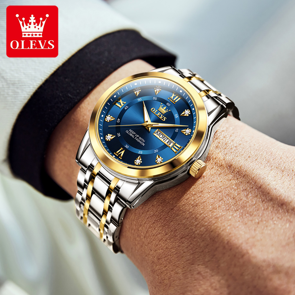 OLEVS Brand Fashion men's watc - đánh giá và giá Luxury Watch Wallpaper