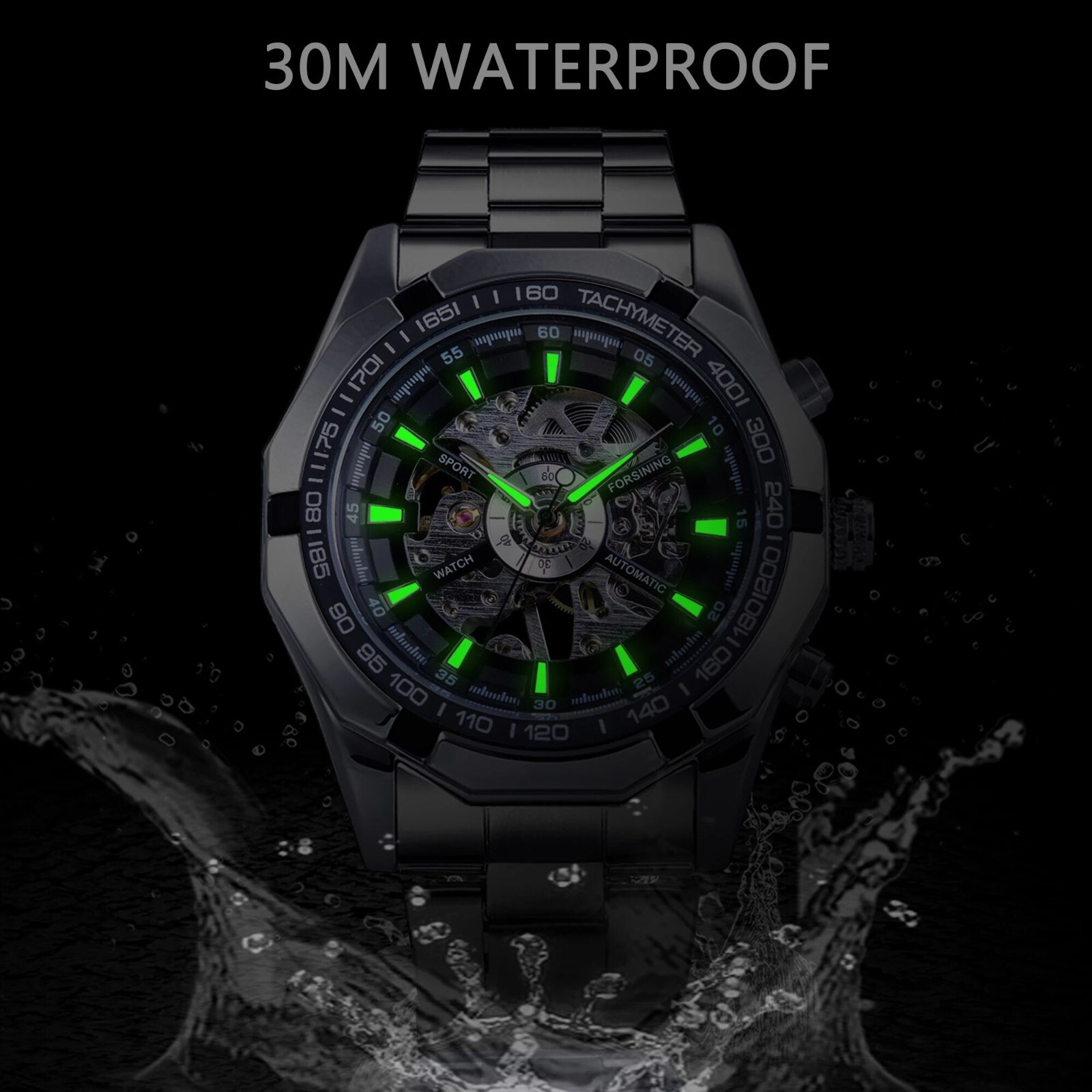 FORSINING Brand Automatic Self - đánh giá và giá Luxury Watch Nice