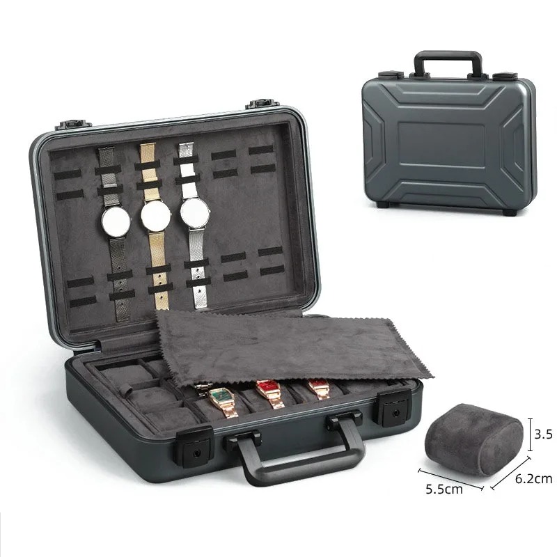 Aluminum Luxury Watch Box Larg - đánh giá và giá Luxury Watch Case Travel