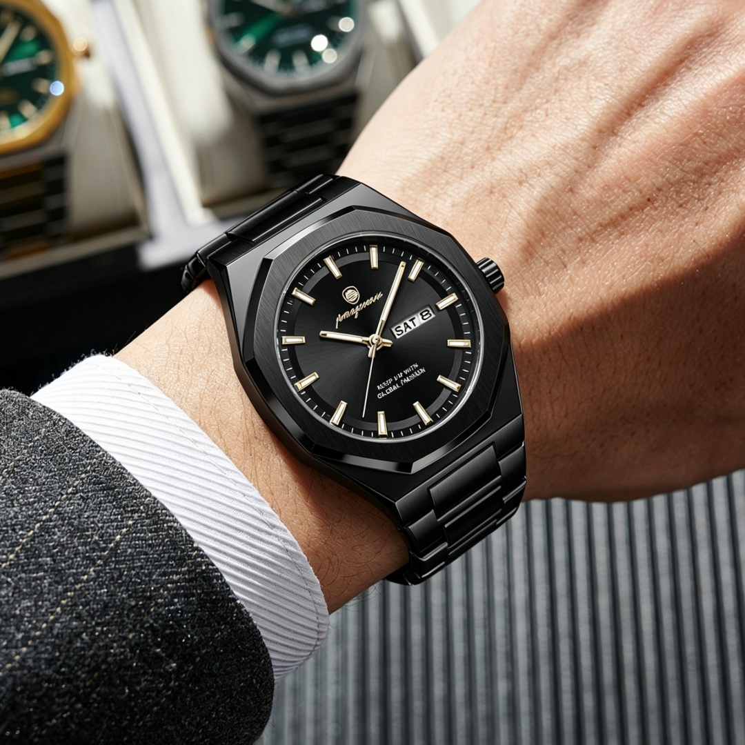 PAAZOMU Luxury Fashion Men Wat - đánh giá và giá Luxury Watch Nice