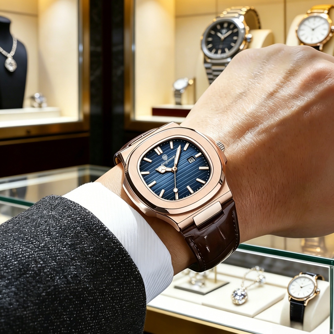 PAAZOMU Top Luxury Square Man  - đánh giá và giá Luxury Watch Nice
