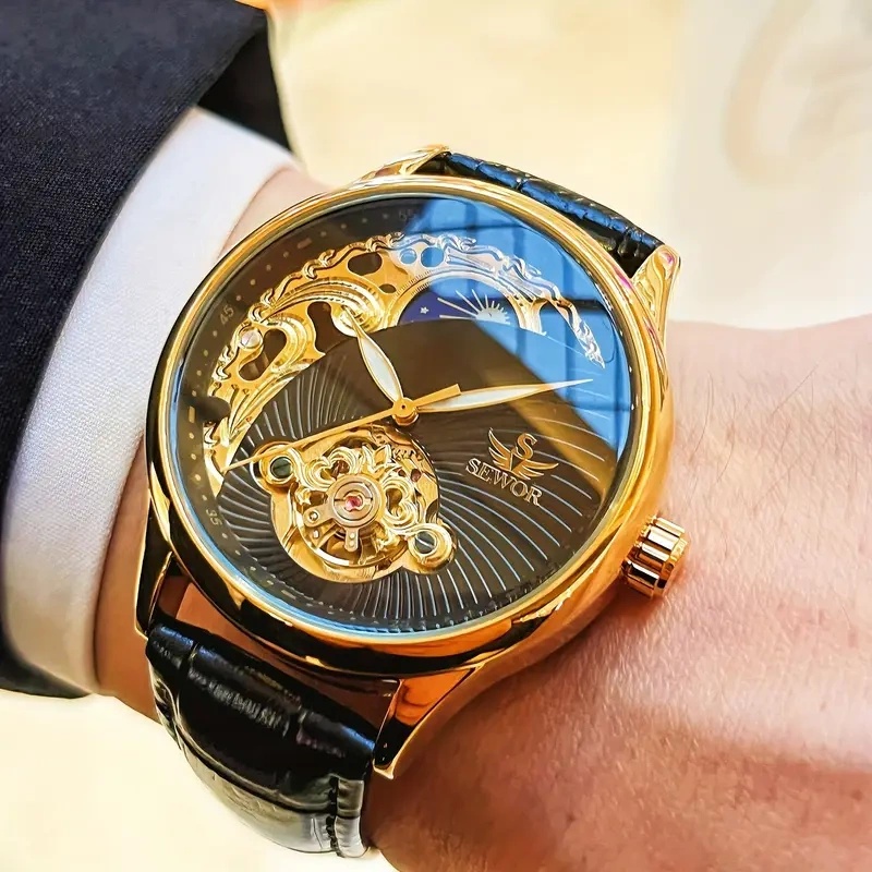 Luxurious Men's Automatic Mech - đánh giá và giá Luxury Watch Makes