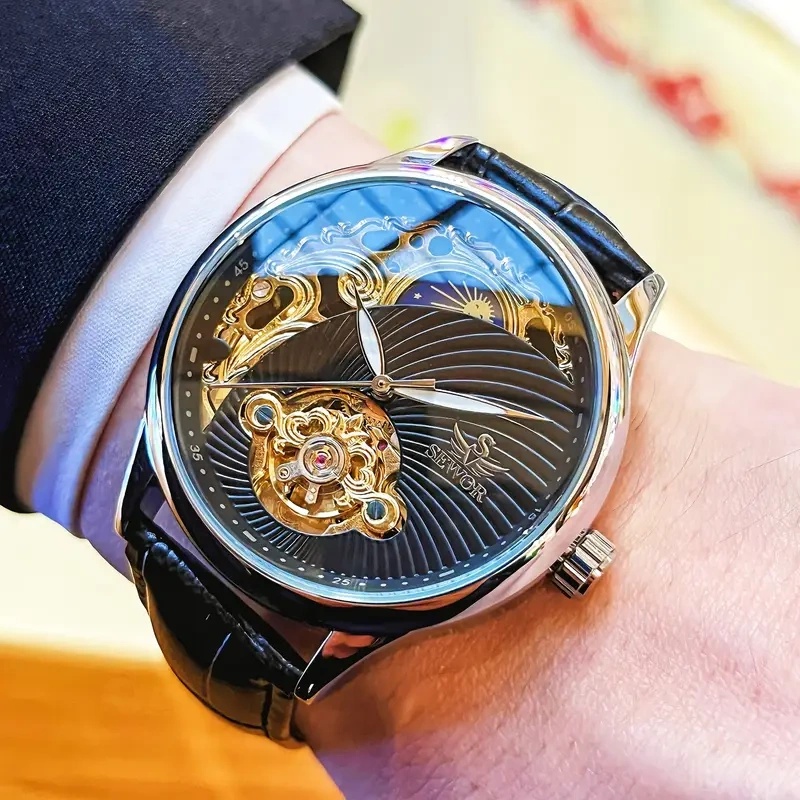 Luxurious Men's Automatic Mech - đánh giá và giá Luxury Watch Makes