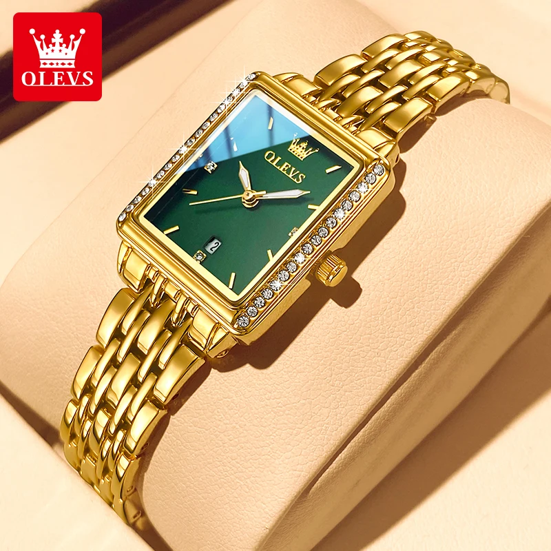 OLEVS 9995 Date Watch for Wome - đánh giá và giá Luxury Watch Female