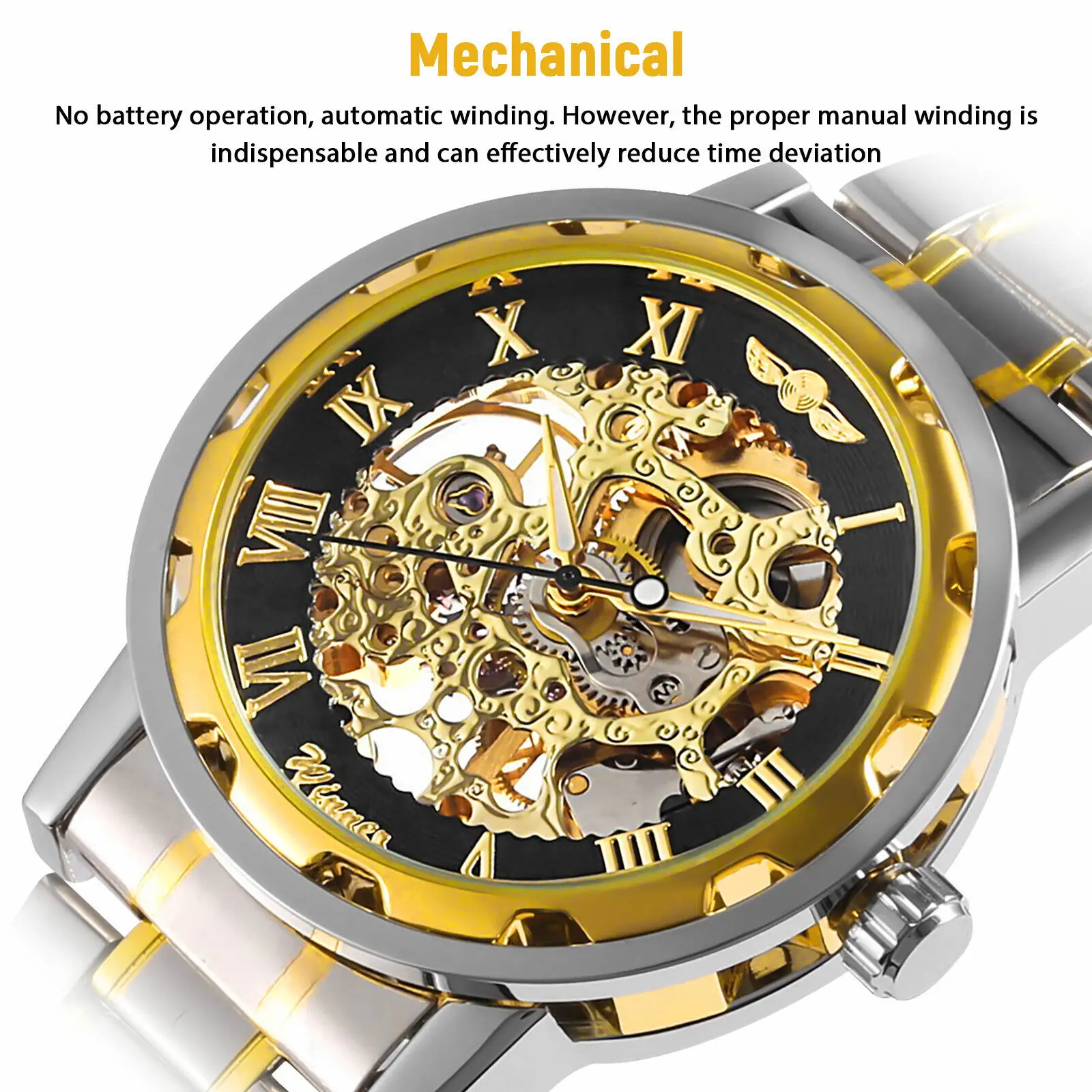 Men's Stainless Steel Strap Ro - đánh giá và giá Luxury Watch Nice